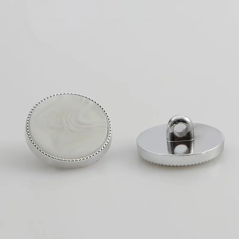 6 قطعة أزرار الزخرفية المستديرة لملابس عصرية موحدة أزرار معدنية عالية الجودة الخياطة اكسسوارات 16mm21mm 25mm #3