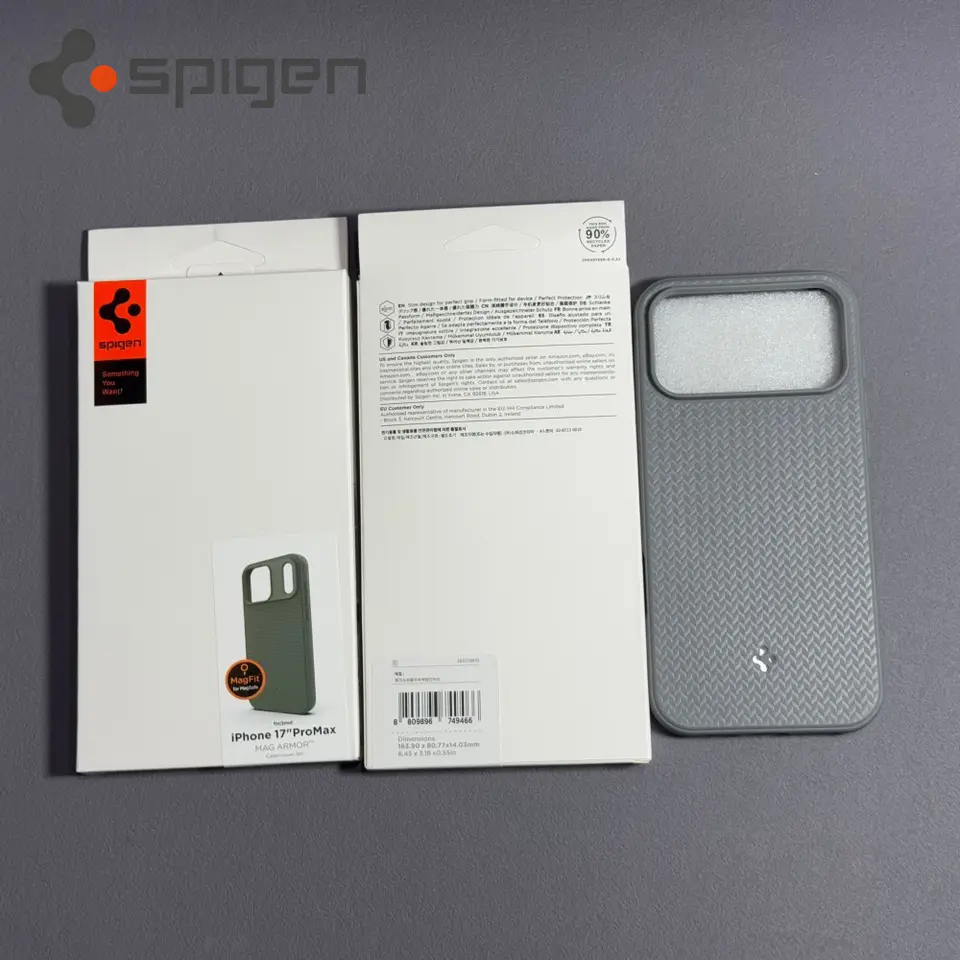 غطاء هاتف Spigen الأصلي لجهاز Apple iPhone 17Pro Max متوافق مع MagSafe لجهاز iPhone 17 pro غطاء هوائي - 3