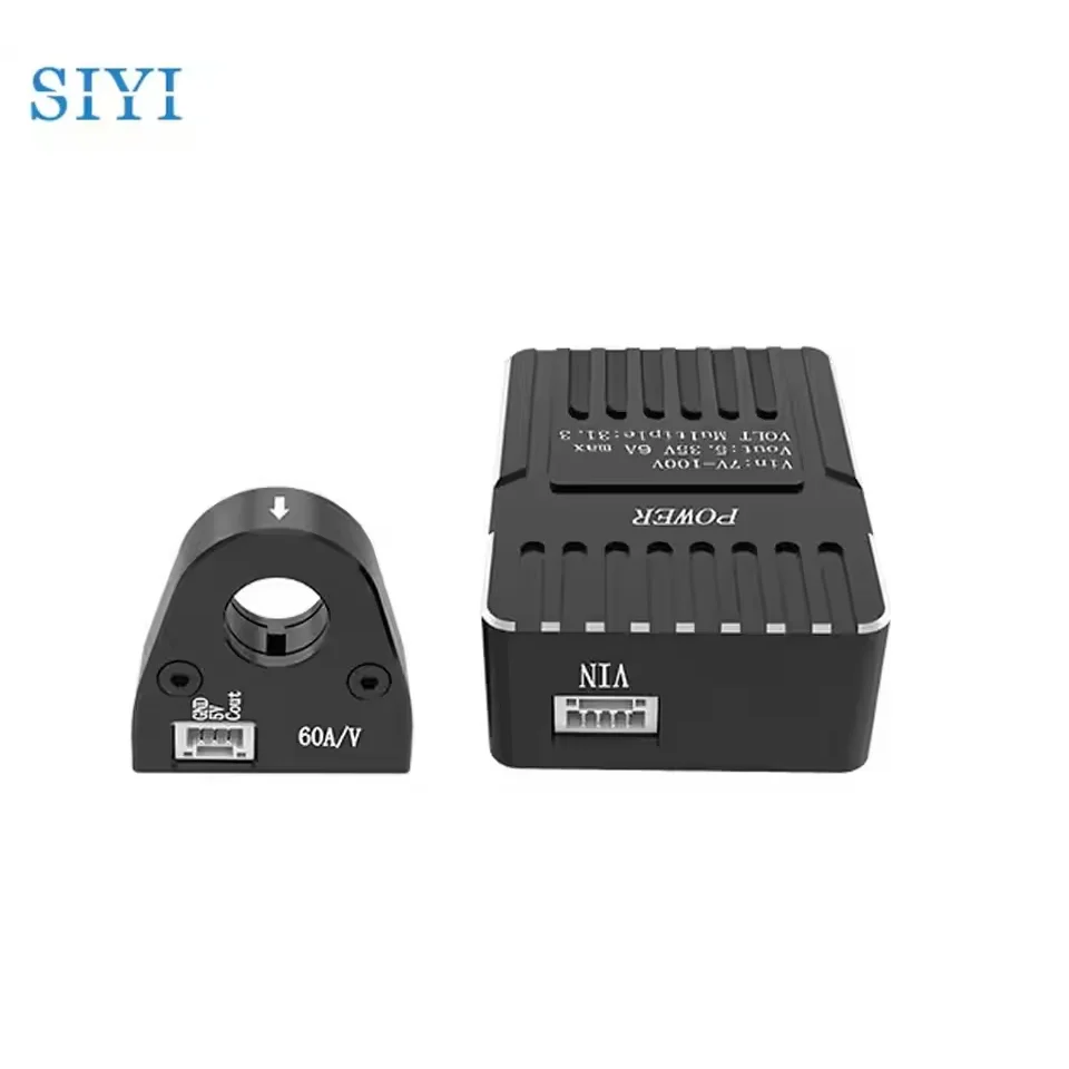 SIYI Hall Effect Power Module Anti-interference Voltage Current Meter 60V 150A Support 6S-14S Lipo for DIY Agriculture Spraying