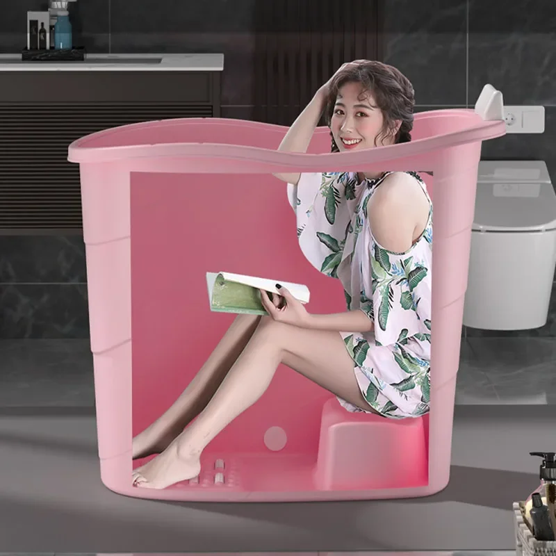Simple Adults Hydromassage Suntan Tub Eco Friendly JapanesePliable Bathtub Outdoor Hot Tubs Banheiras Desdobraveis Bathtub