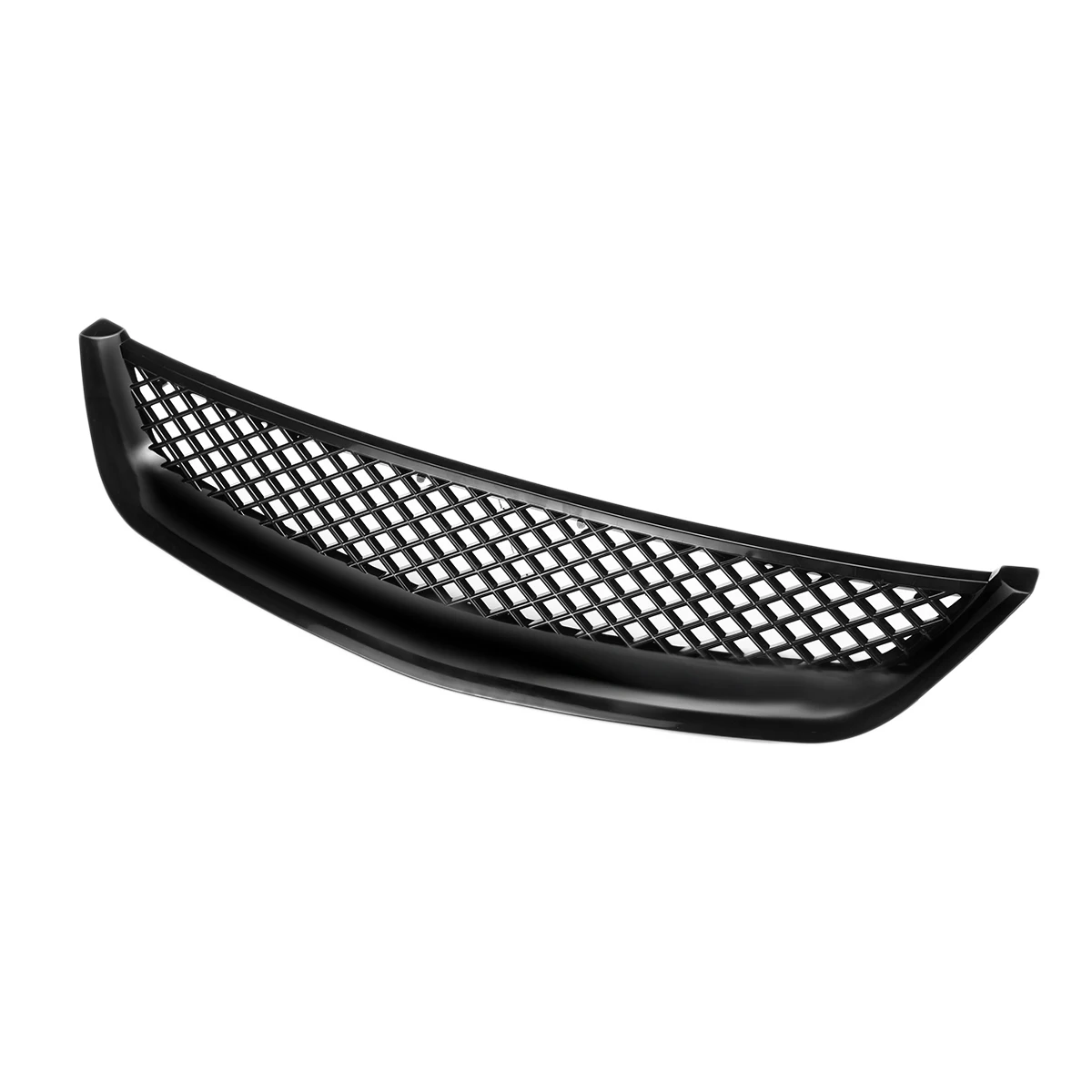 High Quality Car Front Bumper Hood Mesh Grille Grill Cover For Honda For Civic 2/4 Door Models 2001-2003 Only Fit DX LX EX