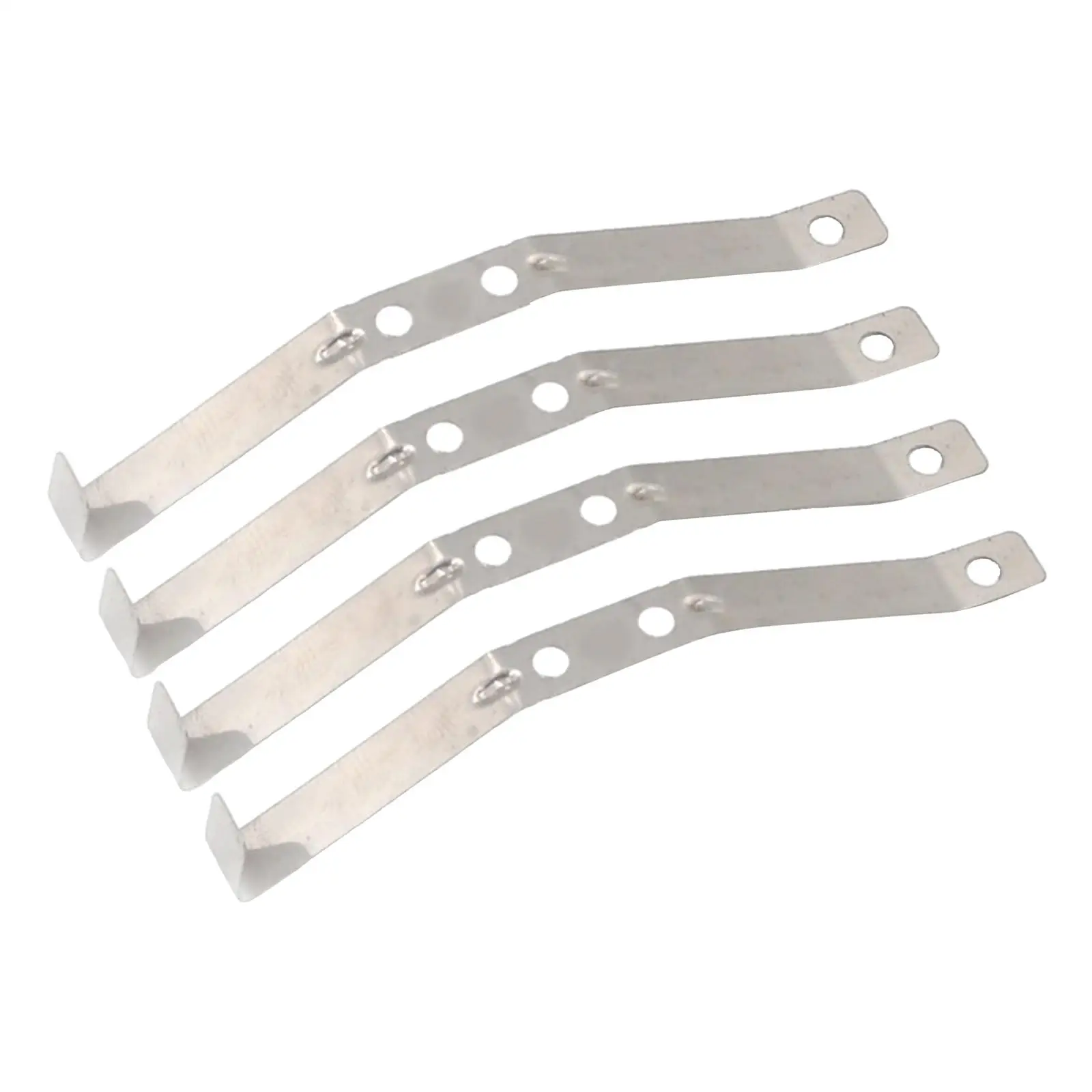 1 16 RC Army Truck Leaf Spring Silver Metal Replacement for WPL B14 B24 C14 C24 Model Accessories