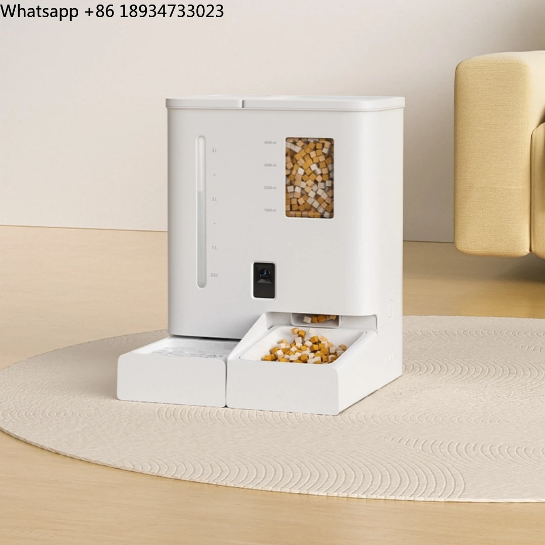 Smart Self-Cleaning Pet Feeder with Portion Control and Health Monitoring for Dogs and Cats