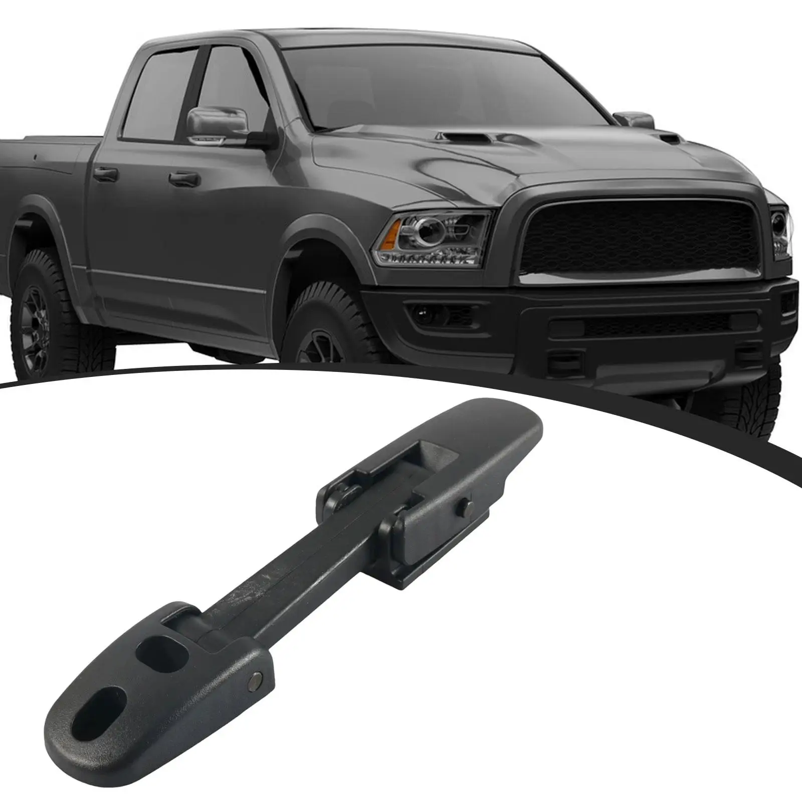 Truck Hood Lock Retro Car Hood Latch ABS Bracket Easy Install Car Accessories for Dodge Journey 2018 FAW F1 F5