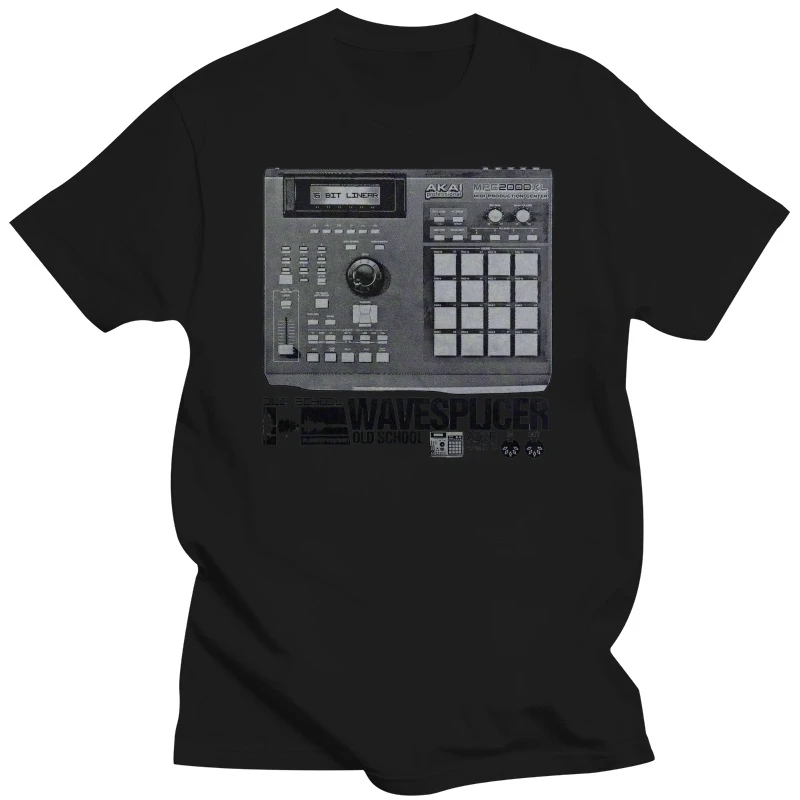 Akai Mpc 2000Xl camiseta Beat Maker secuenciador de muestras de tambor Dj gris Harajuku Tops moda clásica camiseta única