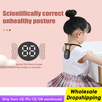 Smart Back Posture Corrector For Adults Child Anti-Humpback Clavicle Spine Brace Back Support Belt Trainer Vibration Reminder