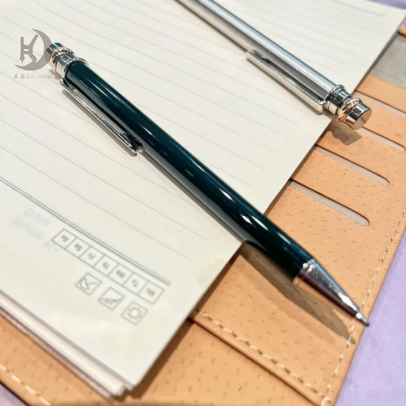 1 Stück 058 High-End-Kugelschreiber für Schulbüro, 2 Farben, glatter Executive-Stift, perfekt für Schüler, Lehrer, schöne Geschenke – Detail 9