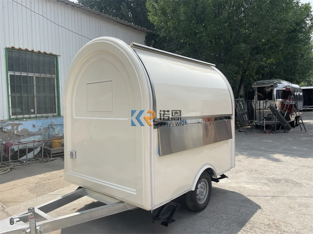 Food Concession Trailer Mibile Kitchen Custom Catering Equipments Street Snack Coffee Kiosk Coffee Pizza Fast Food Truck Trailer