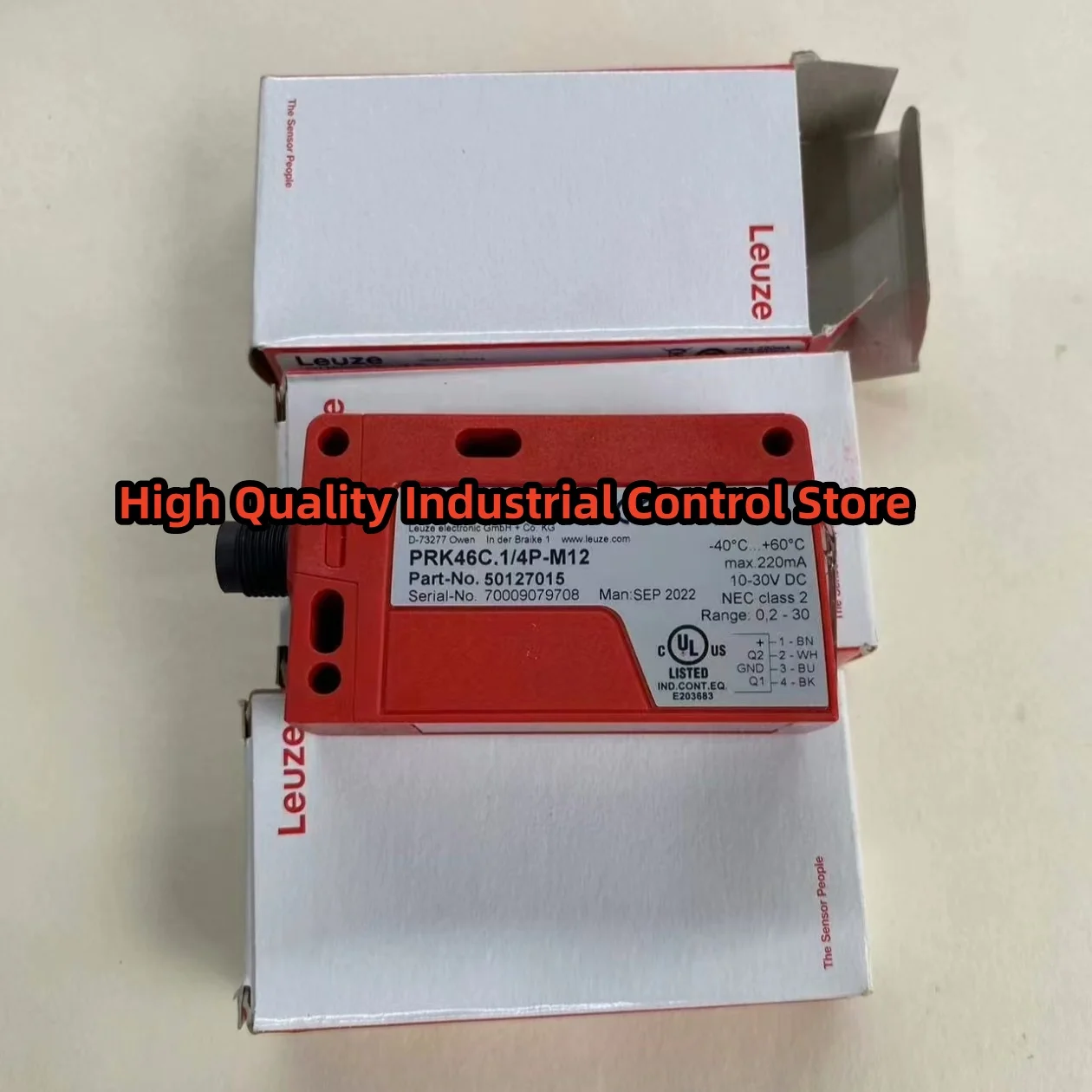 PRK46C.1/4P-M12 50127015   الأصلي الجديد