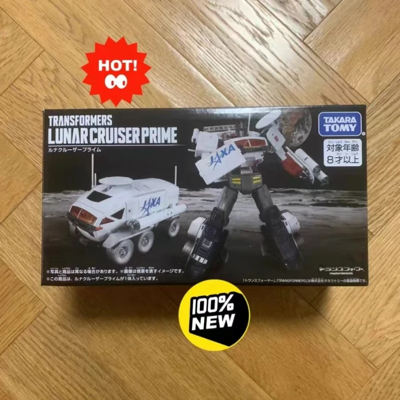 

In Stock Transformers JAXA Joint Model Lunar Rover Cruiser Optimus Prime Figure Birthday Gift Figure model Fighting robot
