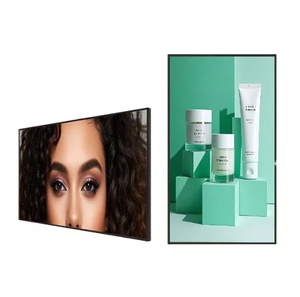 

Ultra Slim Narrow Bezel Digital Signage QLED Android 4K Display Solution Screen Advertising Display 32in 43in 55in