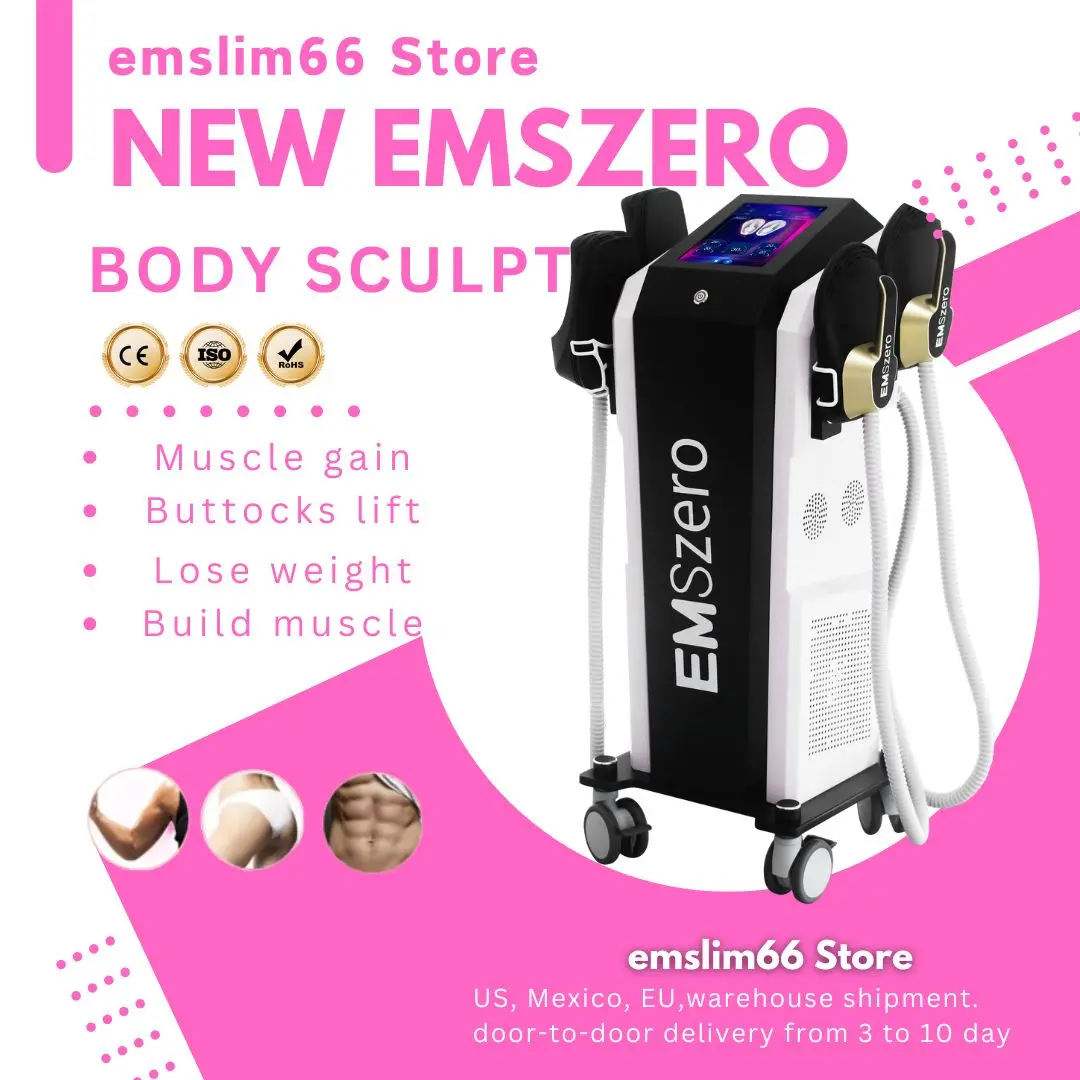 EMSzero 6500w Portable Professional Electromagnetic Stimulation Fitness Equipment Nova Muscle EMS  Slimming