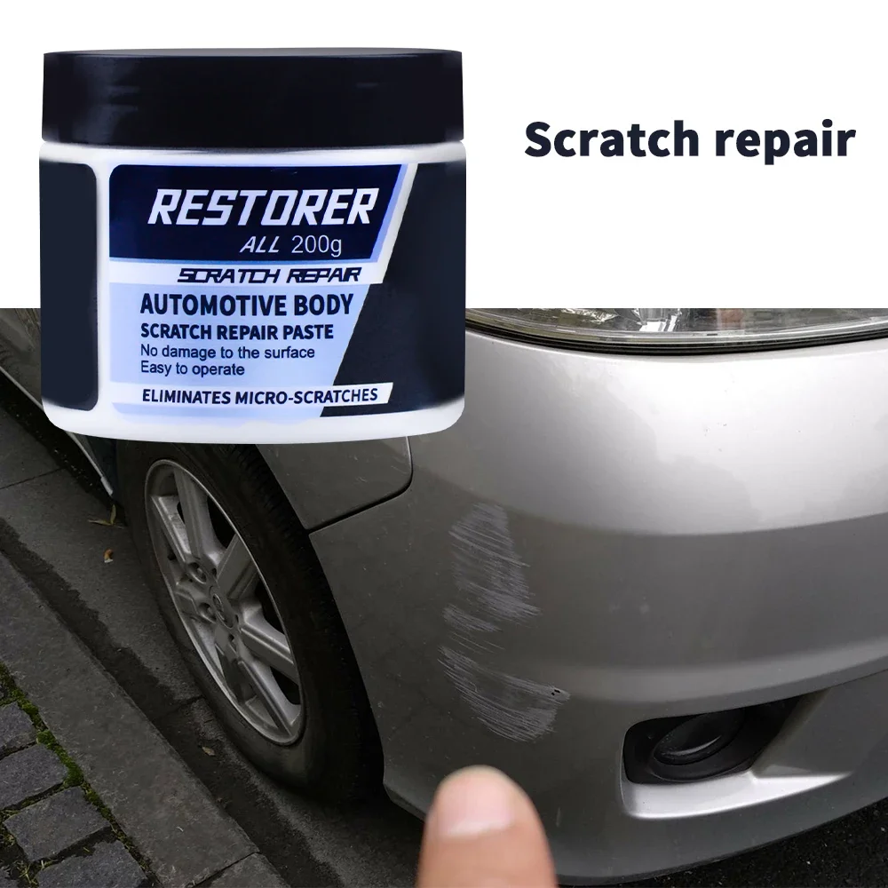 Scratch Remover Scratches Repair Paint 200g Eliminate Paint Scrapes with Car Scratch Remover and Rubbing Compound Works On