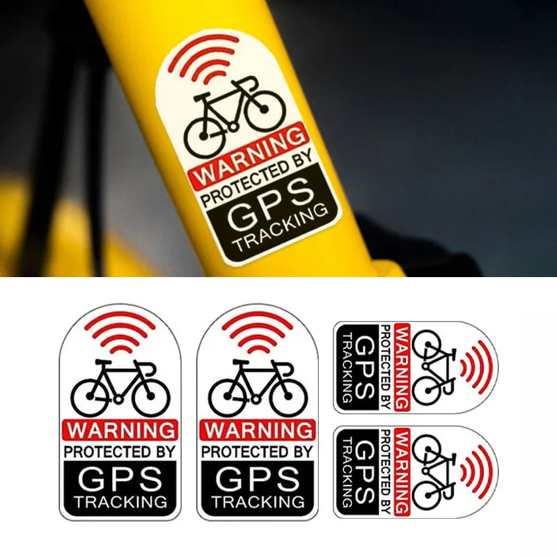 AliExpress NONE 4PCS GPS Style Bike Sticker Waterproof Vinyl Decal for Bicycle Top Tube Helmet Motorcycle Electric Scooter Accessories