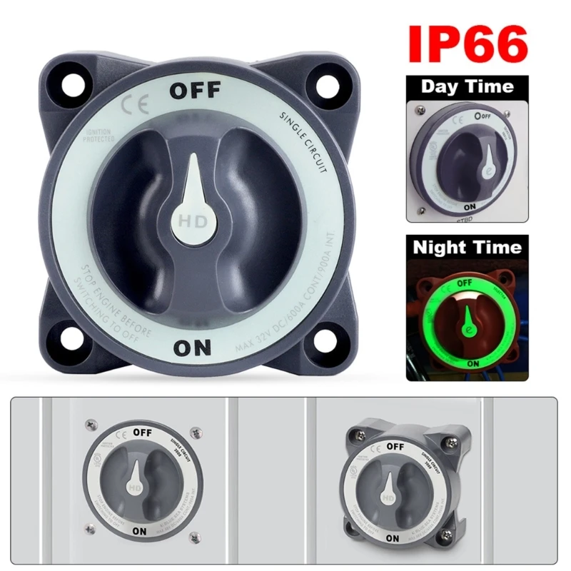 Convenient Power Control Switches Efficient Power Management Disconnect Switches Essential for Auto Enthusiasts