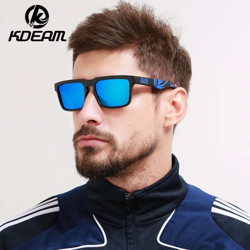 

Men Polarized Sunglasses Square Sport Flow Fishing Glasses Summer T126