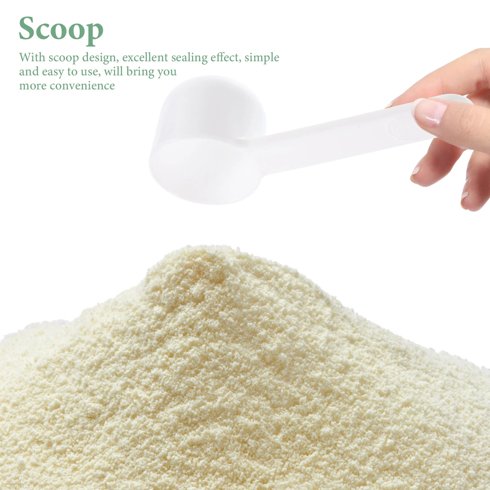 

Large Capacity Baby Formula Dispenser Blue Portable Travel Milk Powder Container Sealed Leak Proof Storage Box for Babies