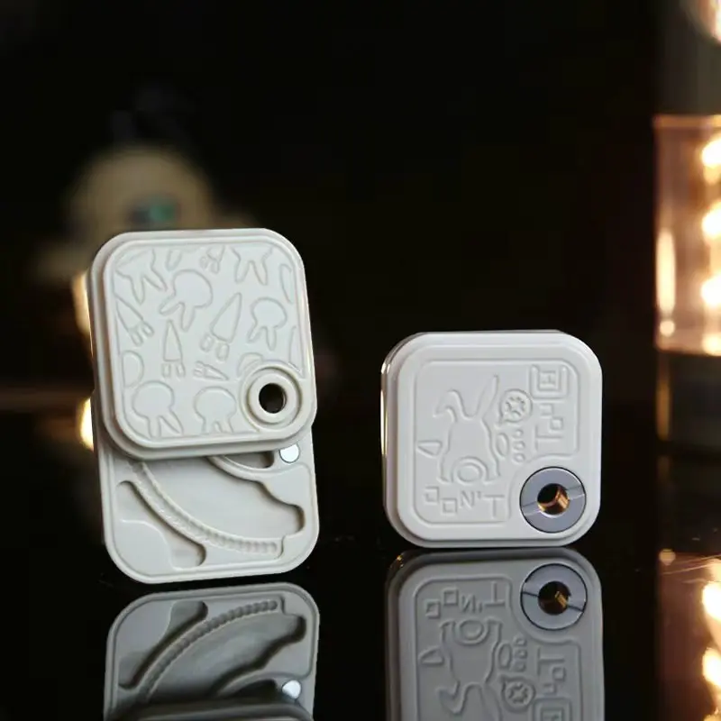 نظرة خاطفة على شكل أرنب تململ المنزلق الميكانيكية اللمس لعبة أنيقة EDC تململ لعبة ADHD أداة مكتب لعبة الكبار الهدايا