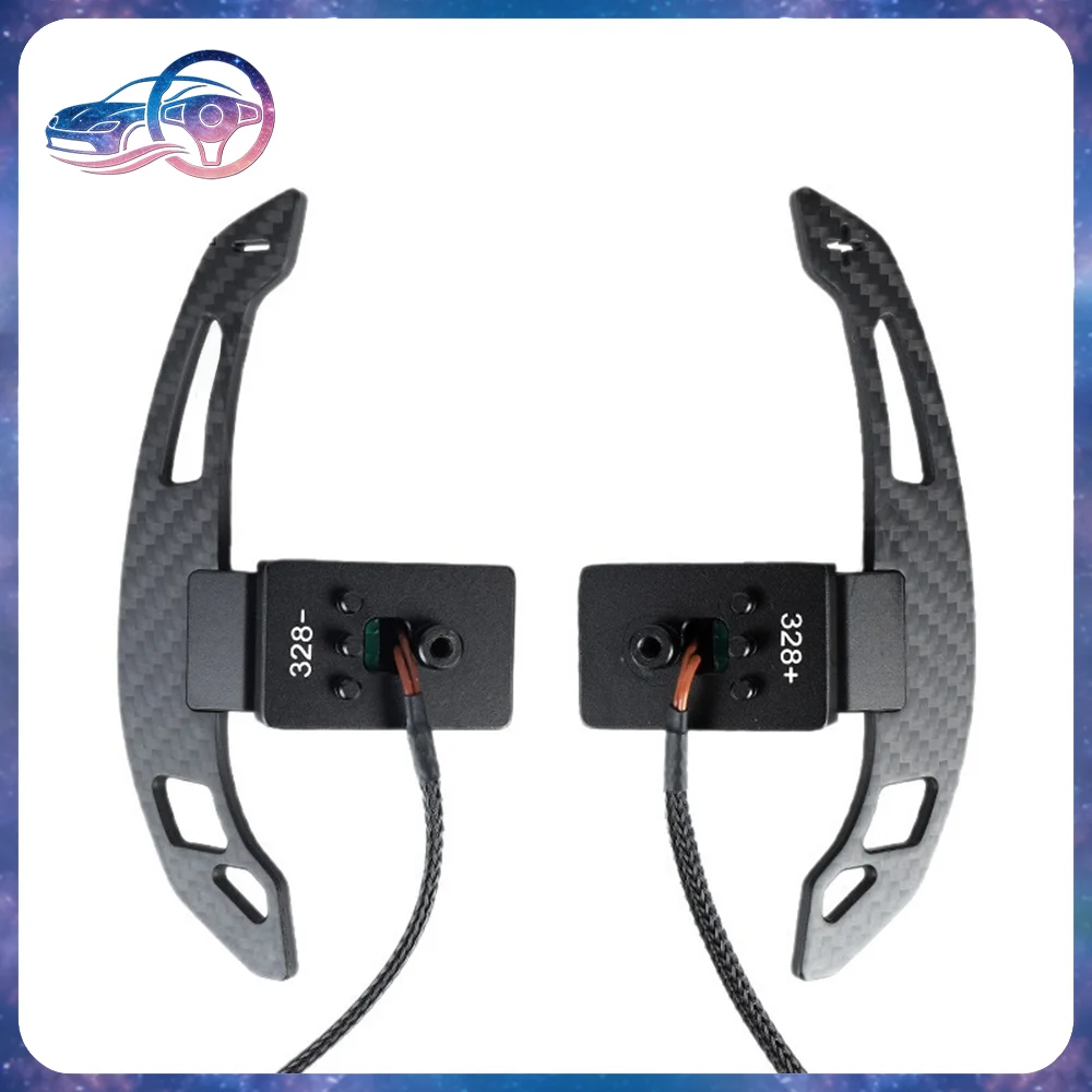 

CS Carbon Fiber Magnetic Paddle Shifters For BMW 1-7 Series G Chassis G30 G31 G26 G03 G04 G07 G38 Steering Wheel Shift Extension