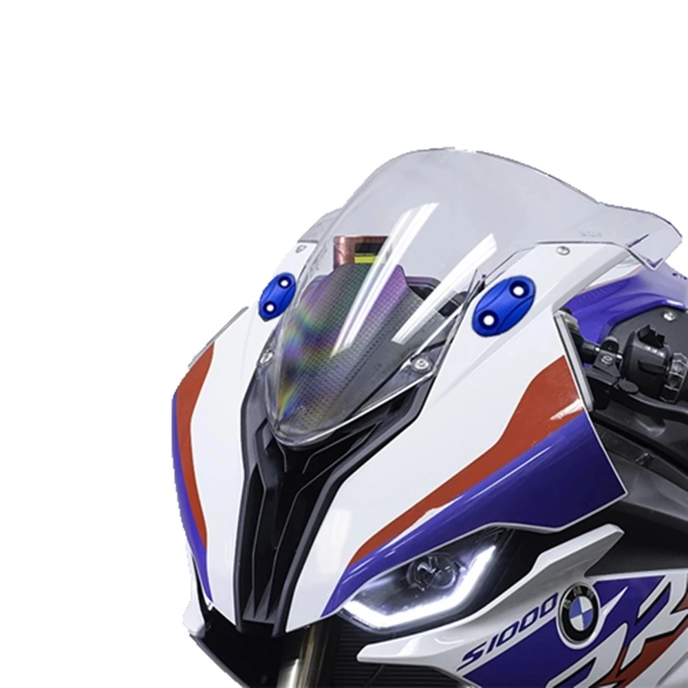 For BMW S 1000 RR S1000RR 2009-2018 2017 2016 2015 2014 Motorcycle Mirror Hole Cover Windscreen Driven Mirror Eliminators Cap