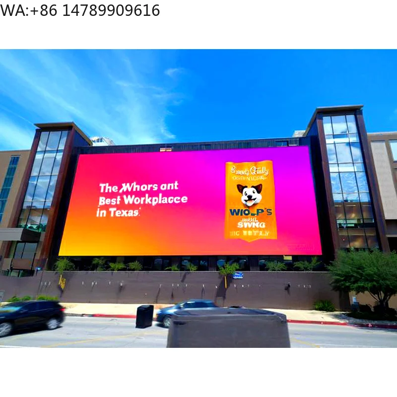 Waterproof Custom LED Displays Outdoor P4 360*120 IP65 Panel Display Screen Outdoor For MarketingChip On BoardTransparent Displa
