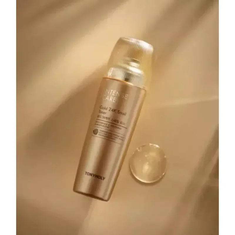 TONYMOLY 24K Gold Snail Toner Emulsion 140ml Whiten Hydrating Anti-Wrinkle Anti-aging Moisturise Repair Korea SkinCare Beauty