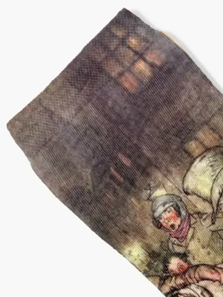 بوب كراتشيت سليدينج - كارول عيد الميلاد - جوارب آرثر راكهام للشتاء الدافئ جوارب جولف مخصصة للنساء والرجال #2