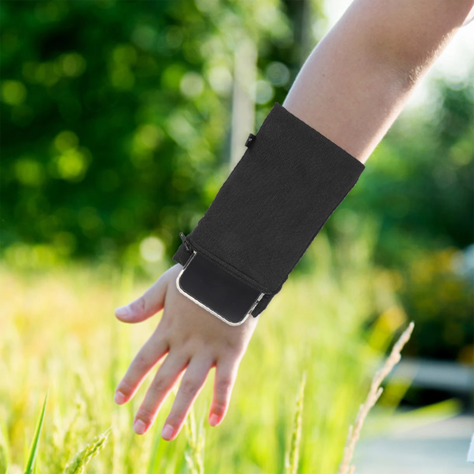 

Mobile Phone Arm Bag Lightweight Elastic Design Running Armband Sports Phone Holder Wrist Band for Jogging Gym Climbing Fitness