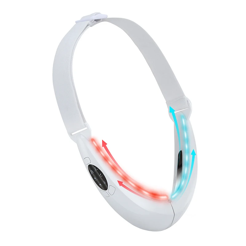 Portable V Line Facial Slimming Strap Double Chin Reducer Skin Care Chin Lifting Face Slimming Massager