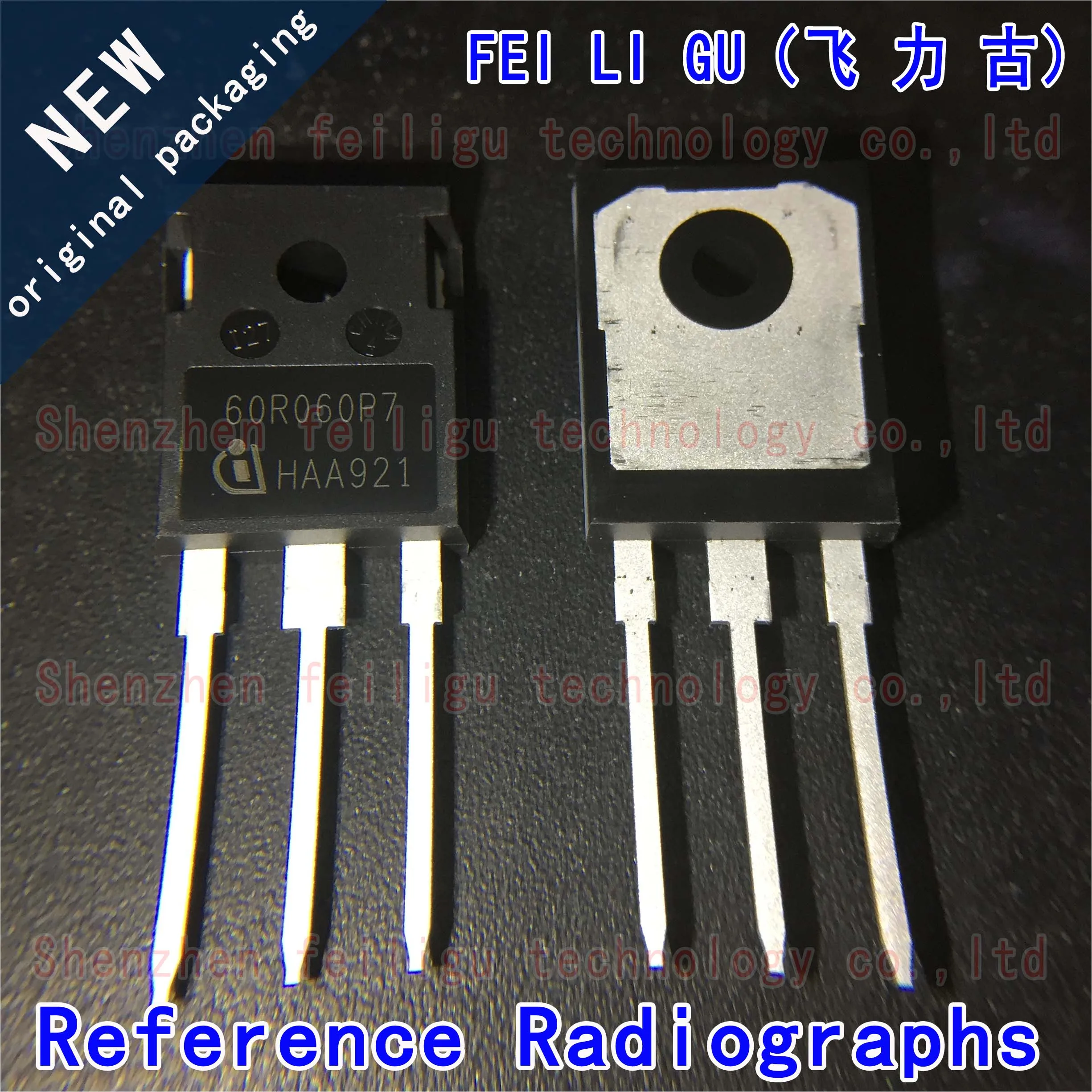 

1~30PCS 100% New original IPW60R060P7 60R060P7 Package:TO-247 600V 48A 164W N-channel MOS FET