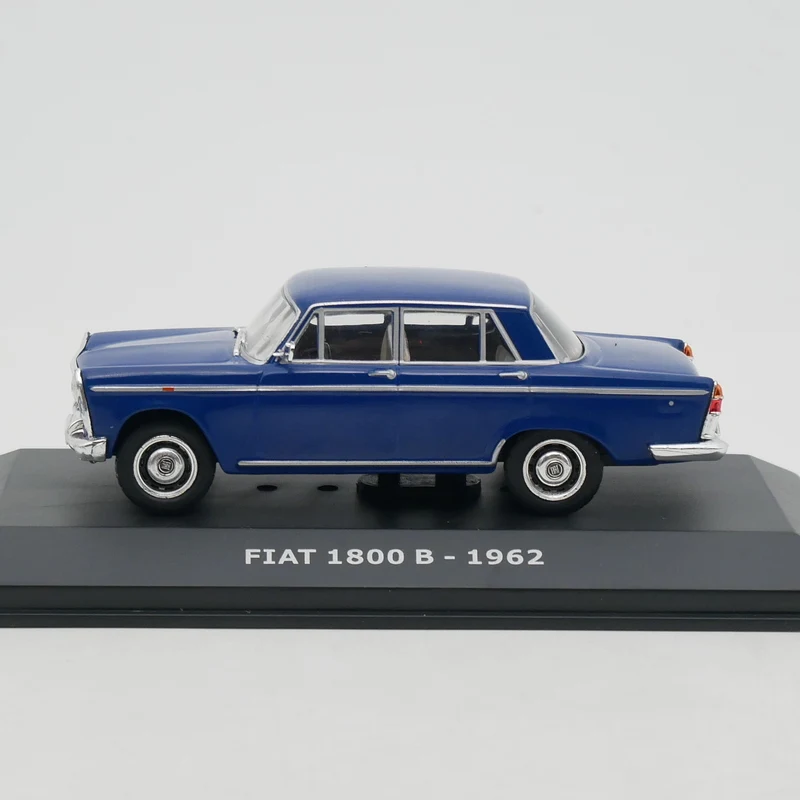 Ixo 1:43 Fiat 1800 B 1962 Diecast Car Model Metal Toy Vehicle