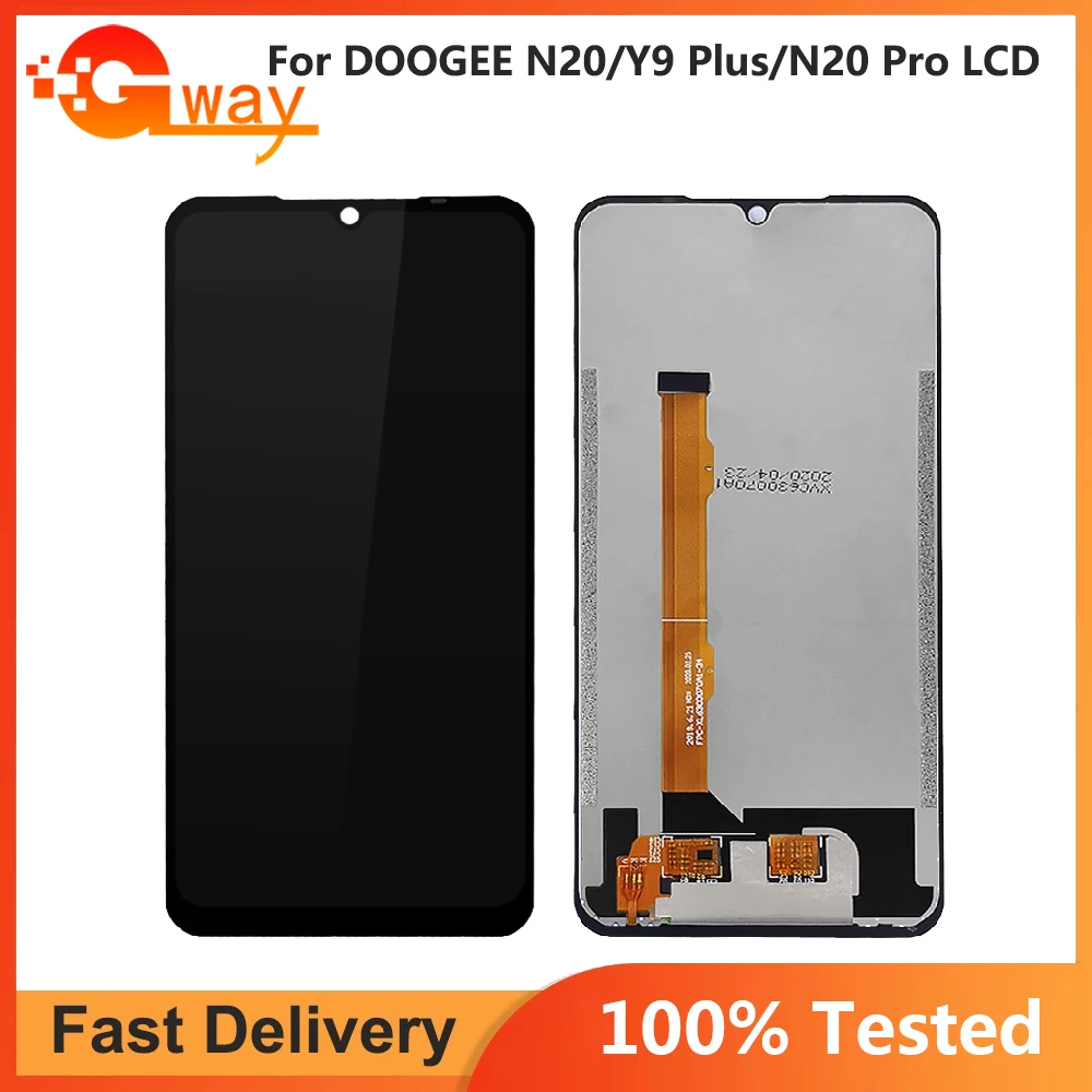 Pantalla LCD Original para Doogee N20 + montaje de digitalizador con pantalla táctil reparación lcd para Doogee Y9 Plus pantalla Doogee N20 Pro LCD