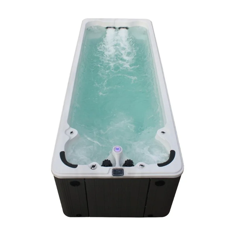 Large Size Swim Pool  Spa  Hydro Pool Swim Spa with Heater Hot Tub Outdoor