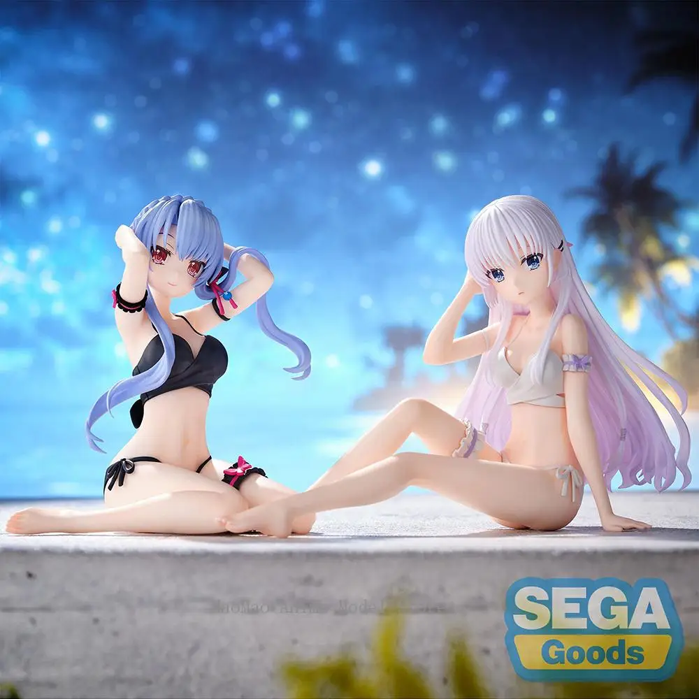 

Original SEGA Yumemirize Summer Pockets Sorakado Ao Naruse Shiroha Genuine Kawaii Doll Gift Anime Figure Model Collectible Toys