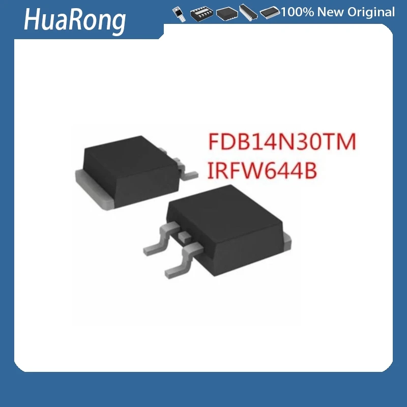 50PCS/LOT    FDB14N30TM    FDB14N30   300V 14A     IRFW644B  W644B  14A 250V    TO-263