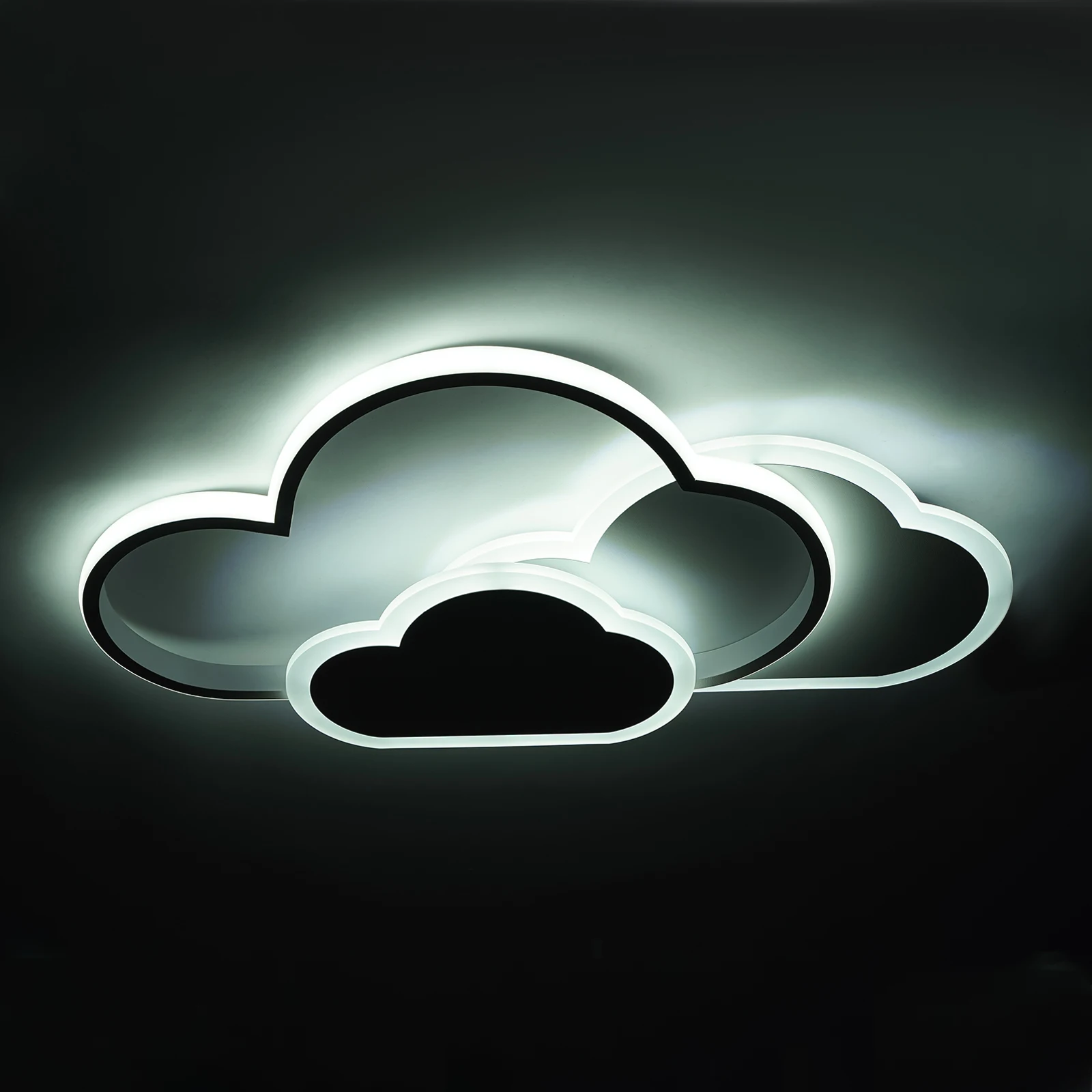 

LED Cloud Ceiling Light Dimmable With Remote Control 3 Color Changing Acrylic Lamp For Bedroom Living Room Kids Room Home Decor