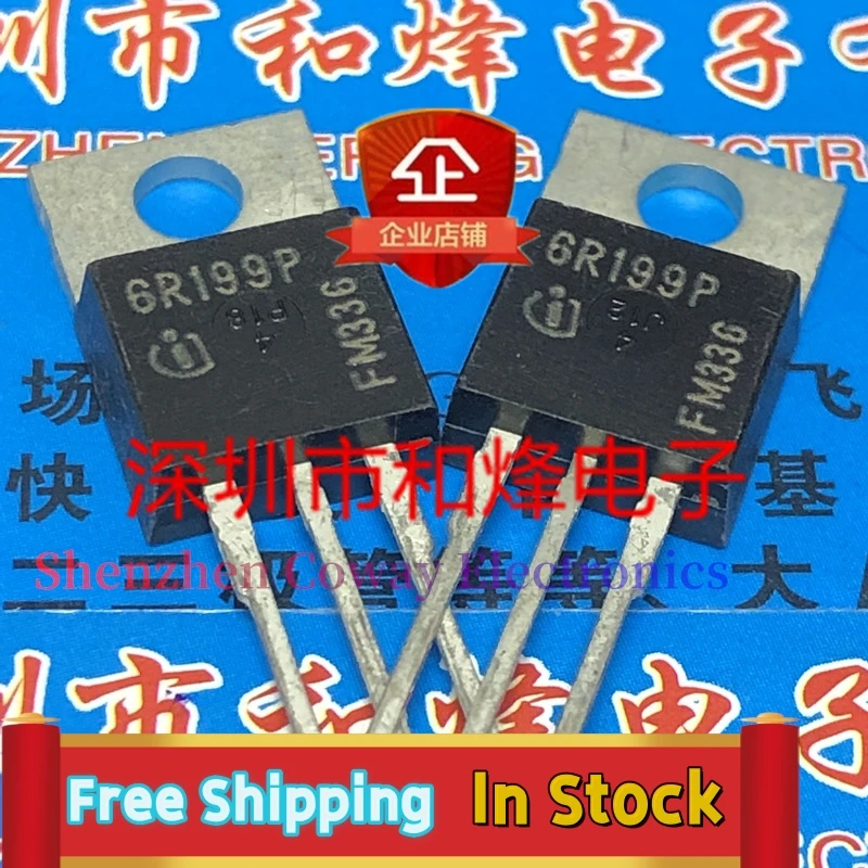 

10PCS-30PCS 6R199P IPP60R199CP TO-220 650V 16A In Stock Fast Shipping