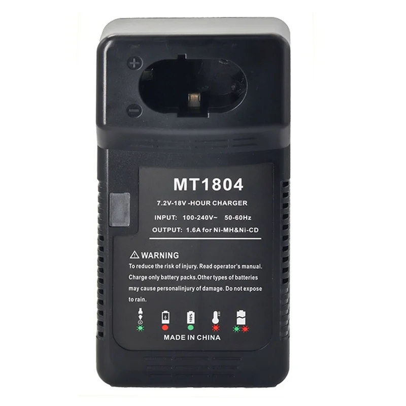 MT1804 Battery Charger for Makita 12V 14.4V 9.6V 18V Ni-Cd/Ni-MH Battery PA12 PA14 PA09 PA18 EU Plug