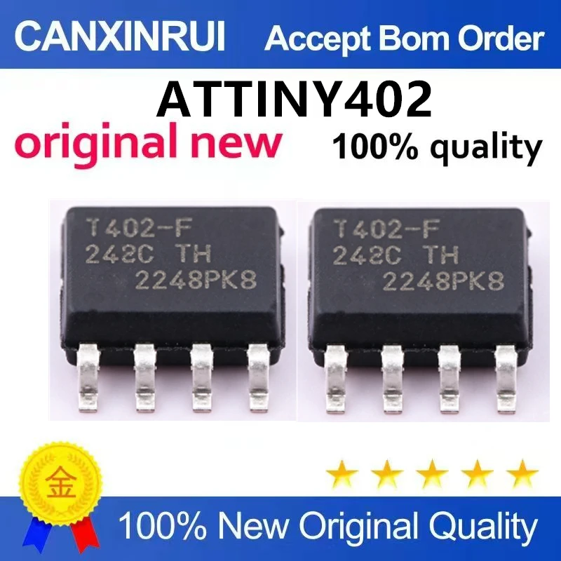 （5pcs-10pcs）Brand new original ATTINY402 SOP-8 surface mount microcontroller chip