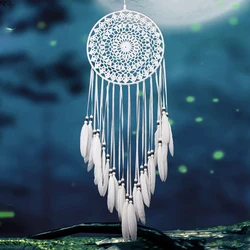 Dream Catcher Wall-mount Weaving Wind Chimes Creative Home Livingroom Bedroom Decor Pendant Girl Birthday Gift Wish Traumfänger