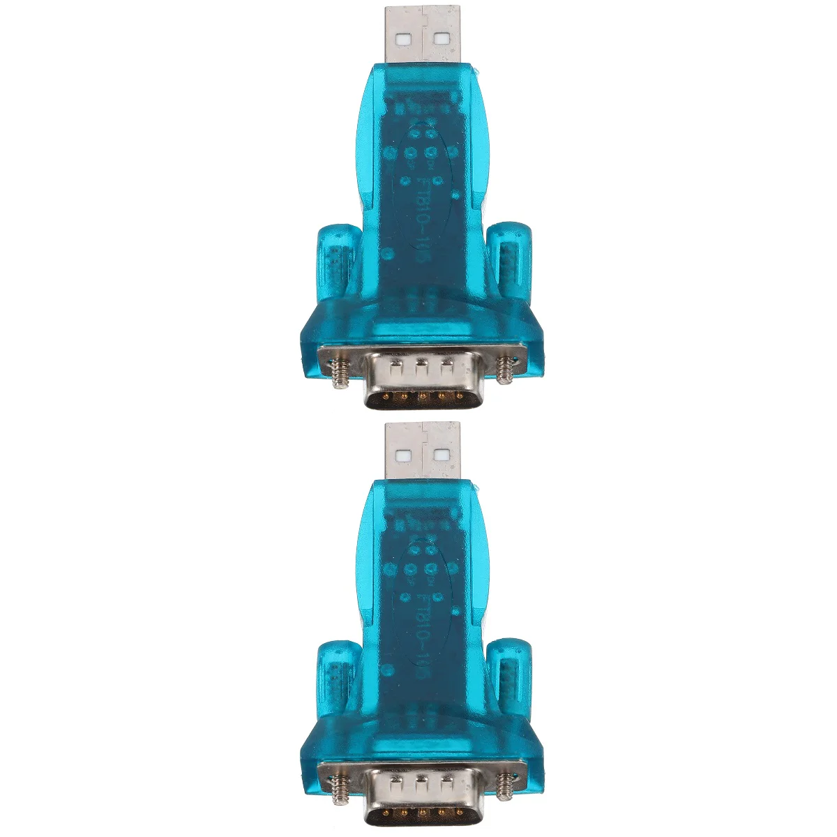 

2 Count Convert to Serial Port Adapter USB Converter Convenient Adaptor Cable