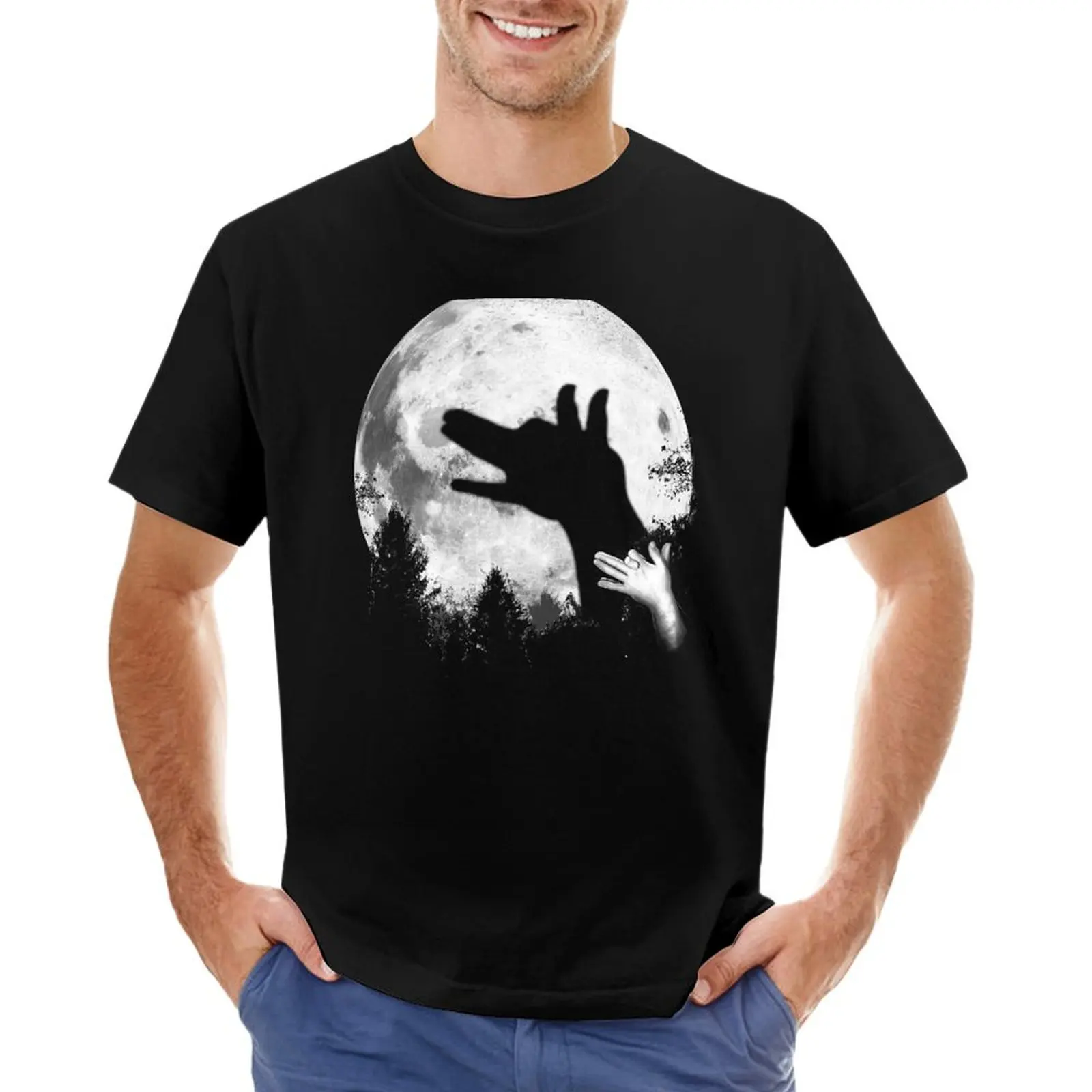 Bark At The Moon! T-Shirt anime stuff graphic t shirts mens big and tall t shirts