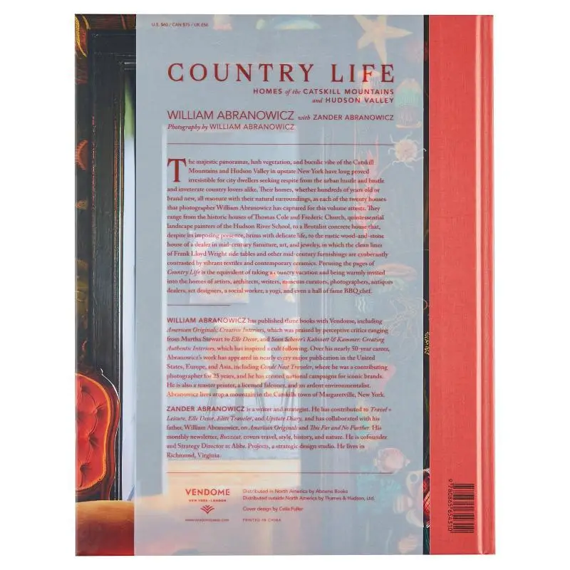 Country Life Homes Of The Catskill Mountains And Hudson Valley William Abranowicz Zander Abranowicz Вендимый пресс 97808654310