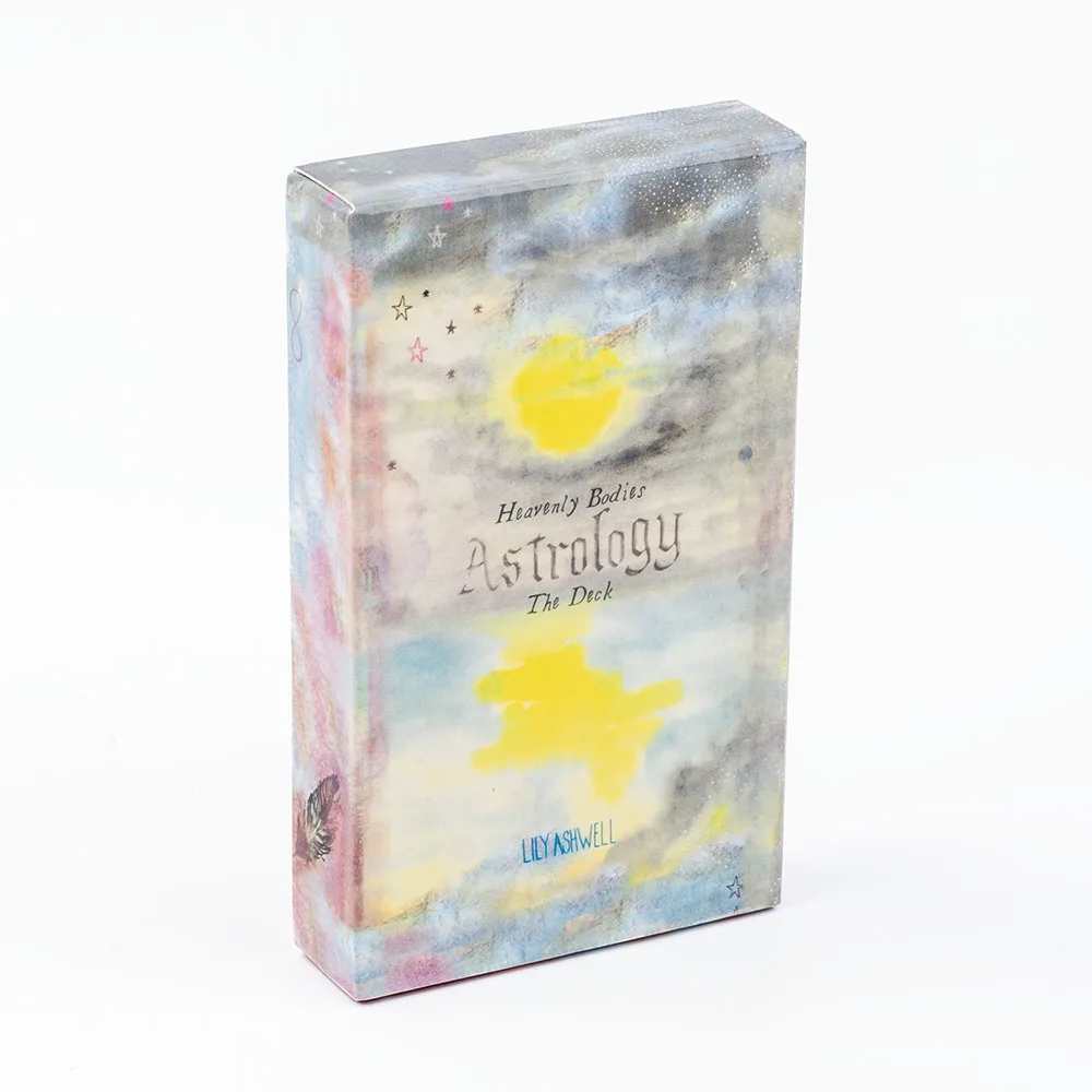 Heavenly Bodies Astrology 51-Card Deck 10.4 X 6.1CM Tabletop Cards Of Group Game For Parties Precognition & Divinatio Oracle Set