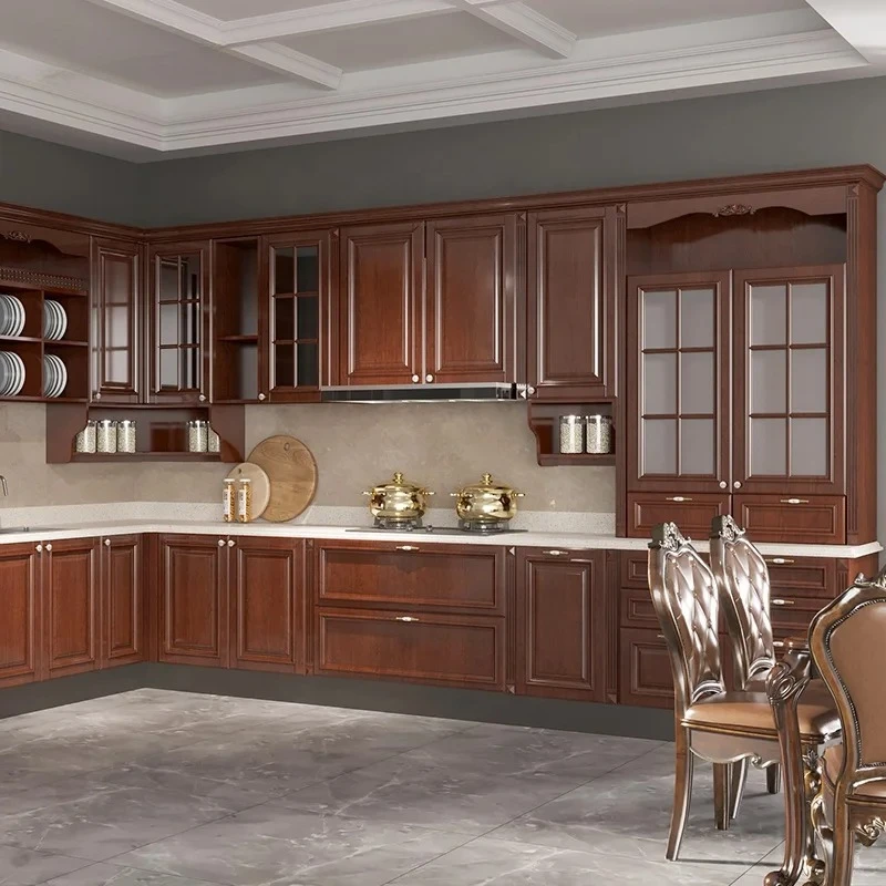 Kitchen Cabinet , European Style Traditional, Full Household Kitchens European Furniture,Customizable,Kitchen Furniture