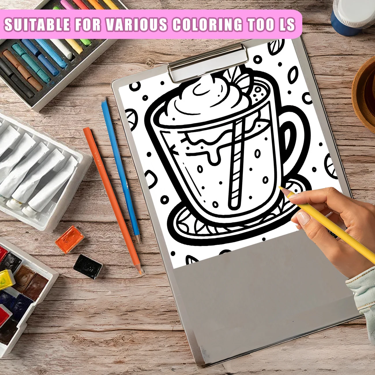 ​ ​ 1 шт., 25 страниц, суши-повар, станция, раскраска, книга для рисования, нигири, маки, палочки для еды, линия искусства, японская кухня, терапия ​ ​