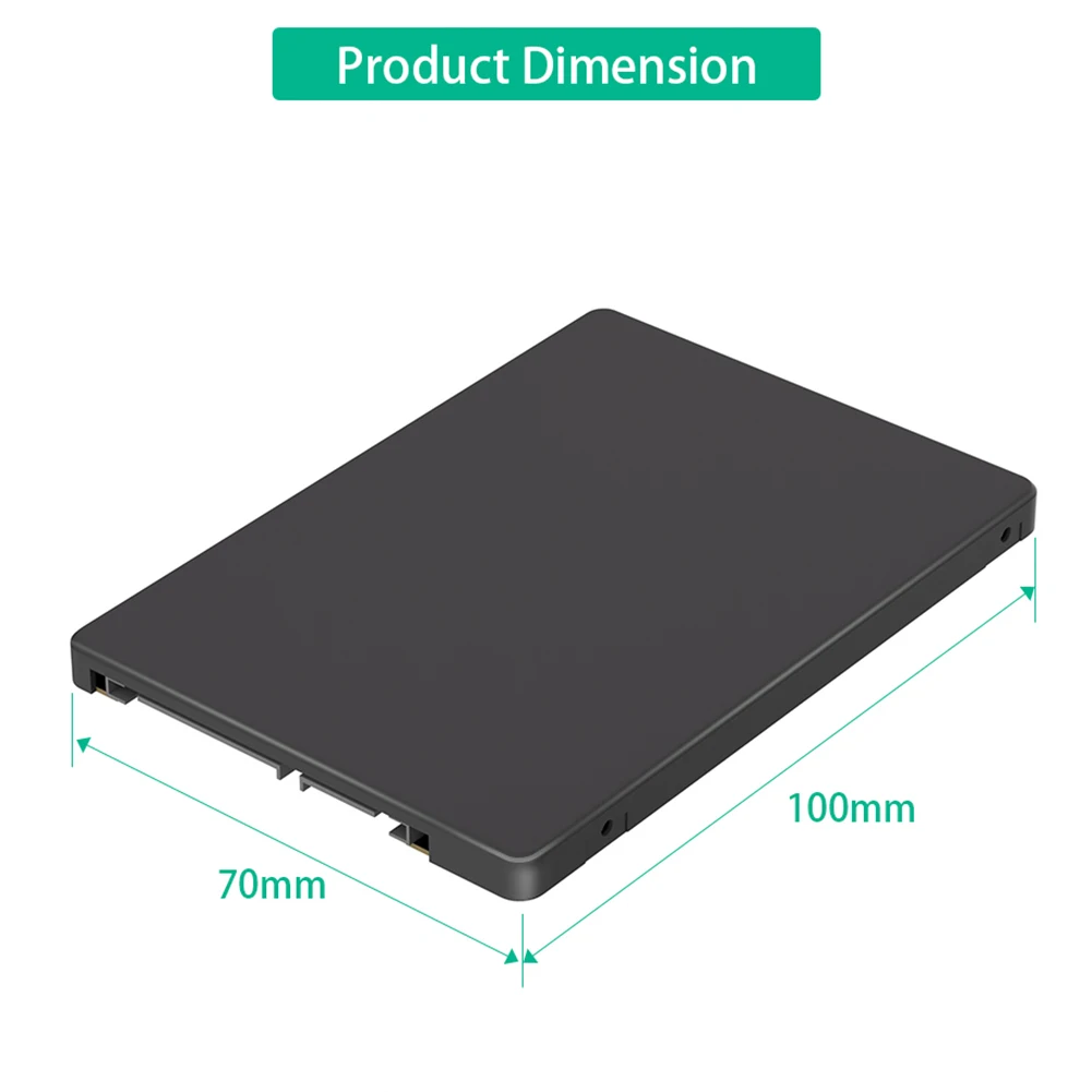 

M.2 NGFF B Key To 2.5inch SATA SSD Enclosure 6Gbps Hard Disk Case Enclosure M.2 SSD Case for 2230 2242 2260 2280 M.2 SSD