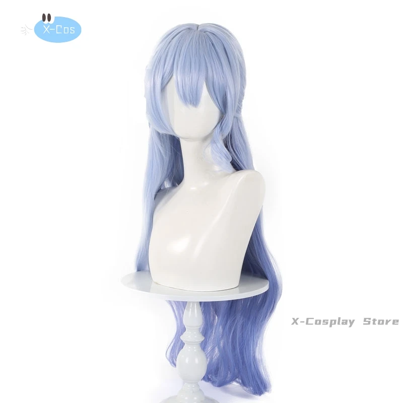 Honkai Star Rail Robin Cosplay Wig Long Blue Gradient Wig Cosplay Game Cosplay Wigs Heat Resistant Synthetic ROBIN Wigs