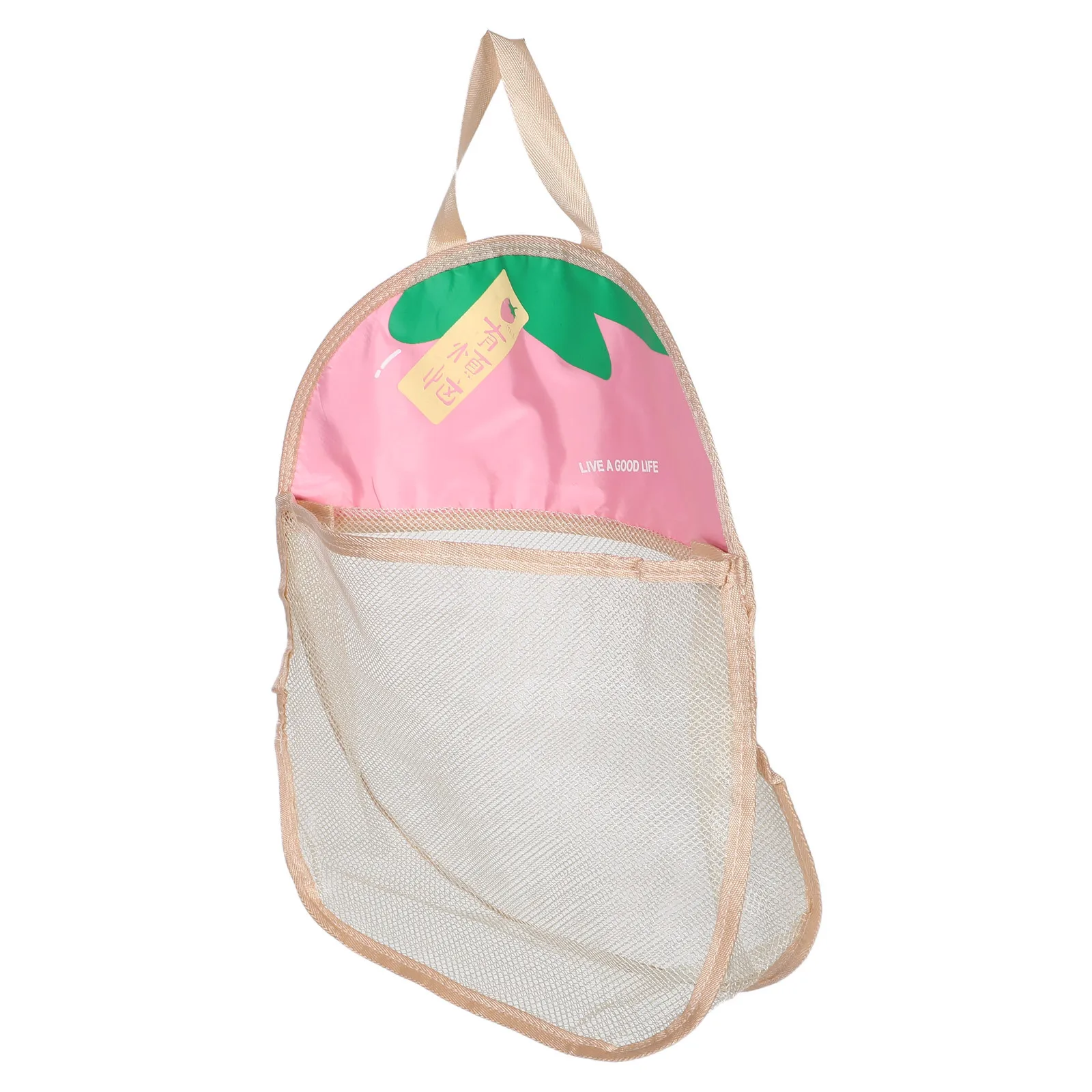 

Transparent Toiletry Bag Waterproof Hanging Bath Organizer Shower Essentials Storage Mesh Travel Bag Shower Organizers