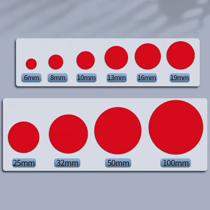 Adesivo a pois rotondi colorati da 6mm etichetta adesiva scritta a mano adesivi fatti a mano fai da te etichette a cerchio Mini 6120 pezzi